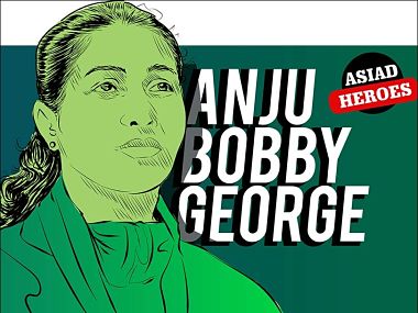 Asian Games 2018: Illustrated history of 2002 Asiad gold medallist Anju Bobby George, one of India's celebrated athletes Asian Games 2018: Illustrated history of 2002 Asiad gold medallist Anju Bobby George, one of India's celebrated athletes