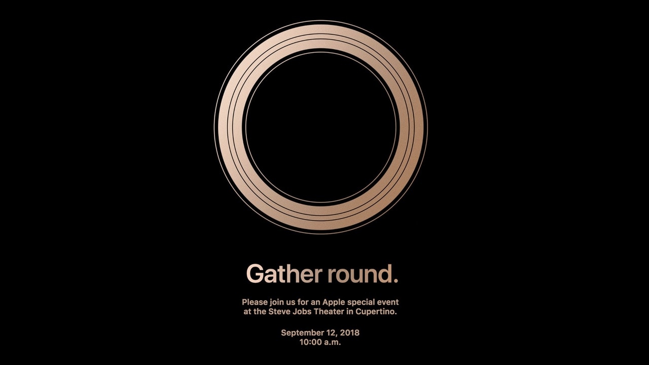 Apple iPhone announcement invite. Image: The Verge