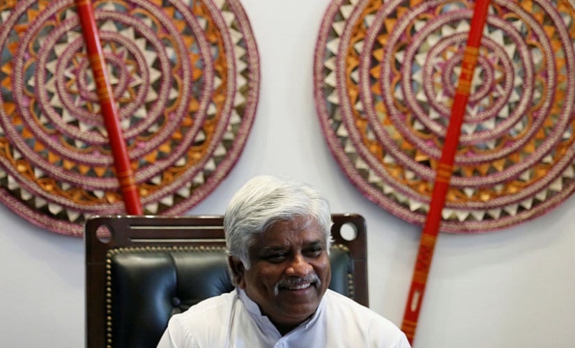 File image of Arjuna Ranatunga, Sri Lanka's ports minister. Reuters
