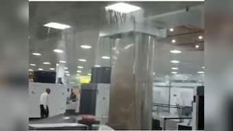 Leaky roof gives way to downpour in Guwahati airport baggage screening area; video goes viral after rattled flyers share it online