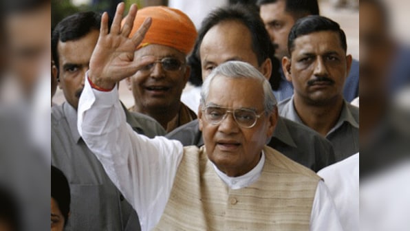 Ghanshyam Beriwal, family friend of Atal Bihari Vajpayee, prays for his speedy recovery as his conditions remains critical