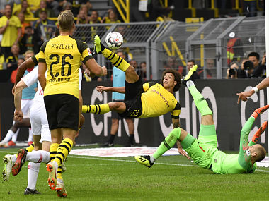 Bundesliga: Axel Witsel scores stunning goal on home debut as Borussia Dortmund thrash RB Leipzig Bundesliga: Axel Witsel scores stunning goal on home debut as Borussia Dortmund thrash RB Leipzig