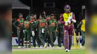 West Indies vs Bangladesh: Despite Andre Russell's spirited show, visitors clinch T20 series after 19-run victory via DLS Method