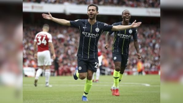 Premier League: Sublime Manchester City lay down early marker as Arsenal linger in same-old mediocrity