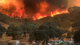 Wildfires the size of Los Angeles may grow to be the worst in California's history