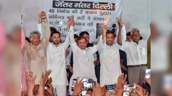 After CWC meet, Congress works to get alliance chemistry right at Jantar Mantar and bolster anti-BJP stand