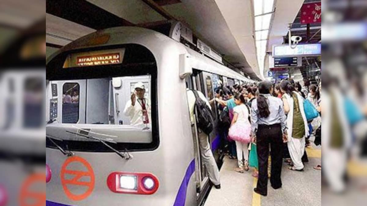 Woman dragged across platform of Delhi Metro station after her saree gets stuck in a carriage door, suffers head injuries