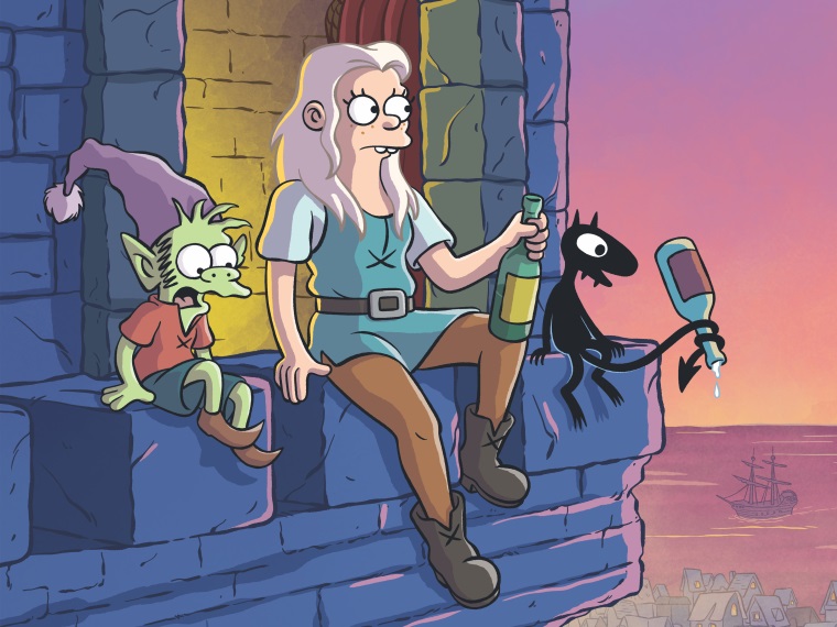 Matt Groening's Disenchantment lacks satirical edge, geeky charm of The Simpsons, Futurama Matt Groening's Disenchantment lacks satirical edge, geeky charm of The Simpsons, Futurama