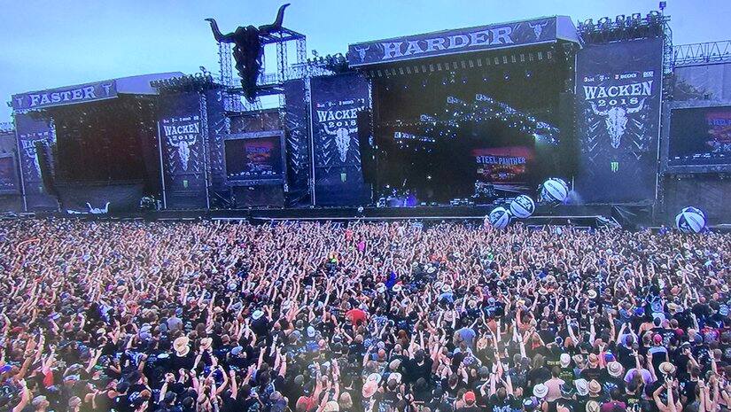 Wacken Open Air Festival. Image via @Wacken