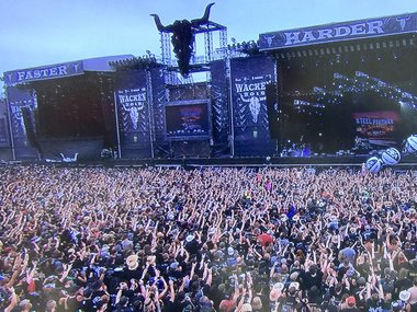 Two elderly men sneak out of nursing home to attend Wacken Open Air festival in Germany Two elderly men sneak out of nursing home to attend Wacken Open Air festival in Germany