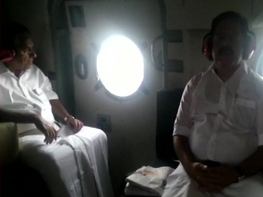 Kerala rains: Chief Minister Pinarayi Vjayan takes aerial survey of flood-ravaged districts, review meeting shifted to Wayanad Kerala rains: Chief Minister Pinarayi Vjayan takes aerial survey of flood-ravaged districts, review meeting shifted to Wayanad