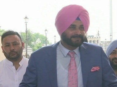 File photo of Punjab minister Navjot Singh Siddhu. ANI