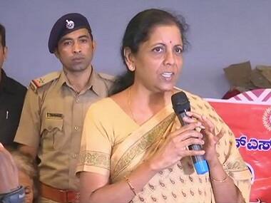 Nirmala Sitharaman visits flood-hit Kodagu in Karnataka, says army, air force will help in 'restoration'