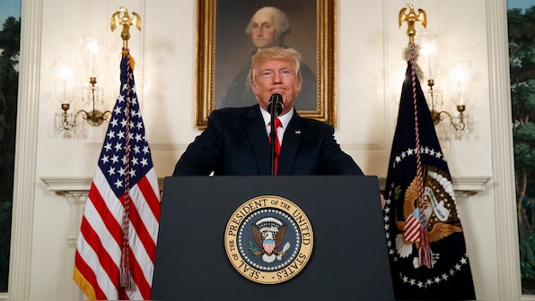 In a presidential first, Trump wants to usher in military 'Space Force' by 2020