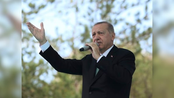 'Turkey can never declare ceasefire in north Syria': Recep Tayyip Erdogan ahead of US delegation's visit to Ankara