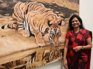 Sushma Jain's solo art exhibit captures the quintessential beauty of the wild