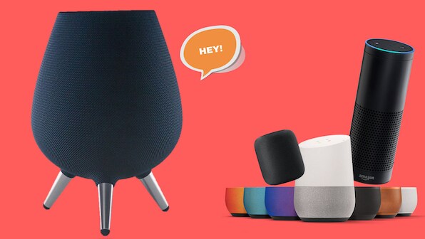 Samsung's three-legged Galaxy Home says hello to the smart speaker segment