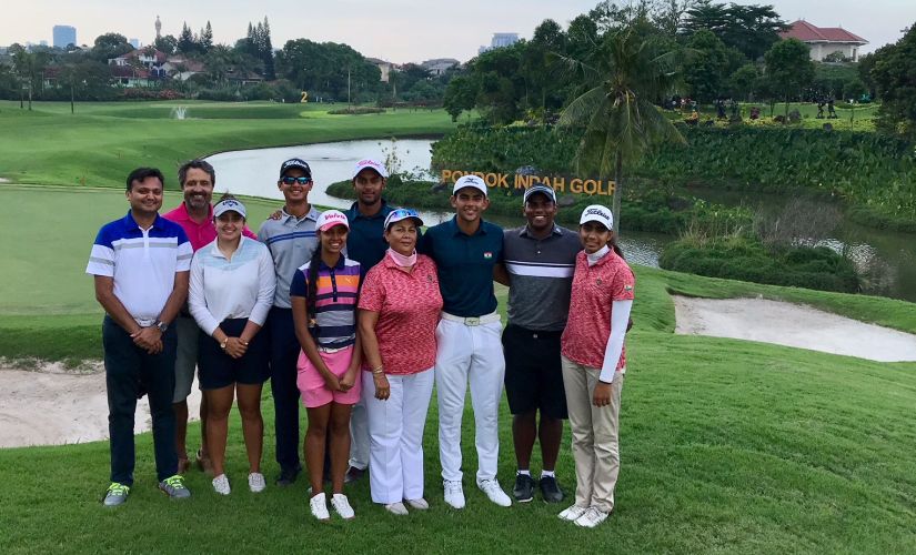 India's men and women's teams during their camp in Pondok Indah in July 2018. Image courtesy: Courtesy: Amandeep Johl