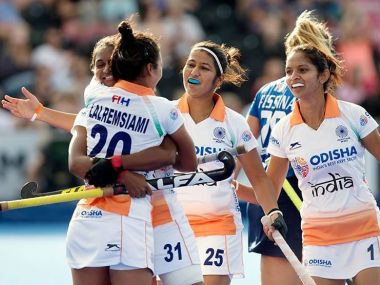 File image of the Indian women's hockey team. Image courtesy: Facebook @TheHockeyIndia