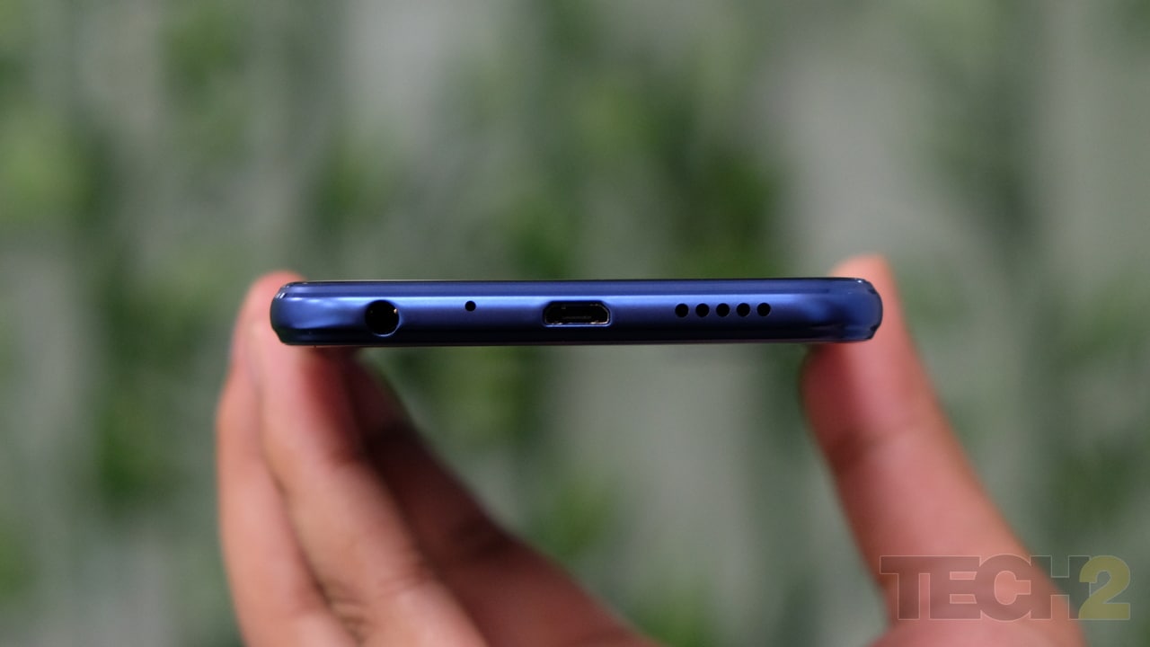 The Honor 9N gets a micro USB ports which is a bit of a disappointment in 2018. Image: tech2/ Amrita Rajput