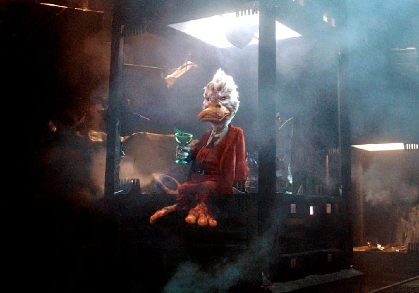 Howard the Duck in Guardians of the Galaxy Vol. 1. Image via Twitter