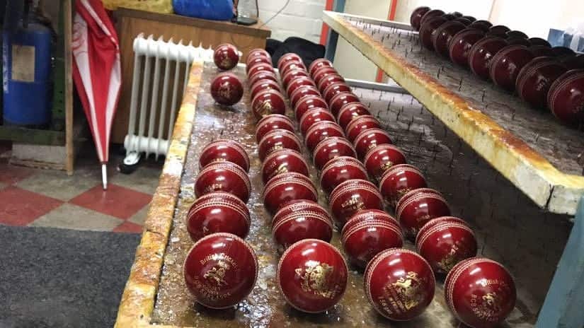 A fresh set Duke balls ready to be thrown inside the cricket ground. Image courtesy: Gaurav Joshi