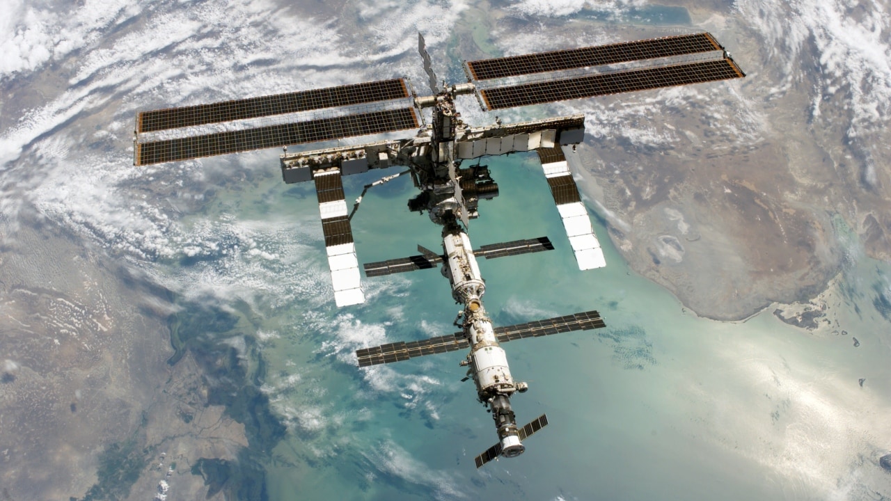 A 3D model of the International Space Station (ISS). Image Courtesy: NASA