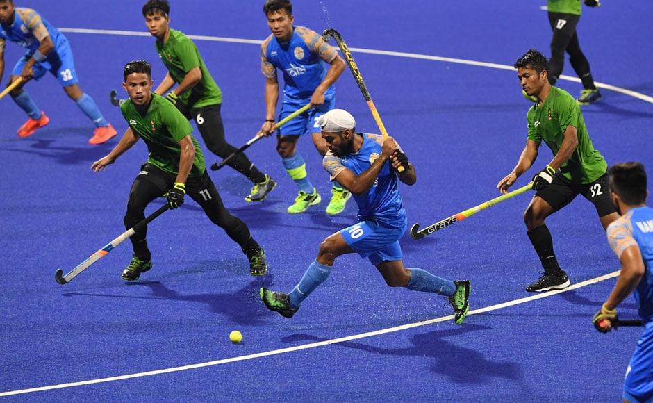 India routed Indonesia in their preliminary group match, beating the host nation 17-0 to go top of their table. AFP India routed Indonesia in their preliminary group match, beating the host nation 17-0 to go top of their table. AFP