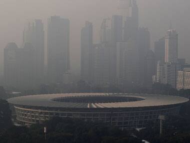 Asian Games 2018: Jakarta's desperate battle with air pollution falls short as haze hangs over city's preparations for tournament