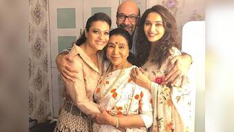 Helicopter Eela star Kajol joins Madhuri Dixit, Asha Bhosle on the sets of Dance Deewane