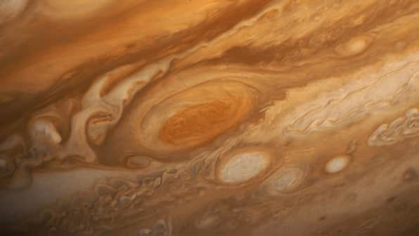 NASA spots water in Jupiter's deepest clouds above the planet's Great Red Spot
