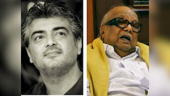 After Vijay, Rajinikanth, actors Ajith, Goundamani pay visit to M Karunanidhi at Kauvery Hospital