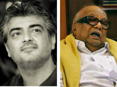 After Vijay, Rajinikanth, actors Ajith, Goundamani pay visit to M Karunanidhi at Kauvery Hospital After Vijay, Rajinikanth, actors Ajith, Goundamani pay visit to M Karunanidhi at Kauvery Hospital