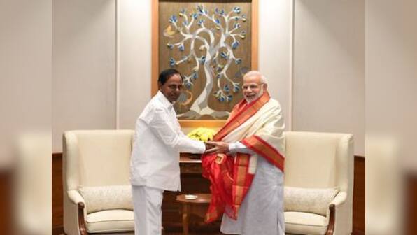 K Chandrashekhar Rao meets Narendra Modi: Telangana CM seeks hike in reservation for SC/STs, separate HC for state