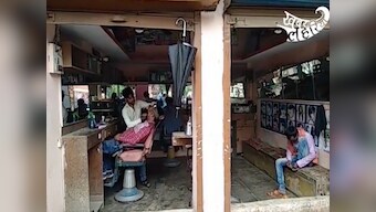 ‘Honey Singh cutting, spicy cutting’, two of the styles on offer in Chitrakoot's brand new men's parlour