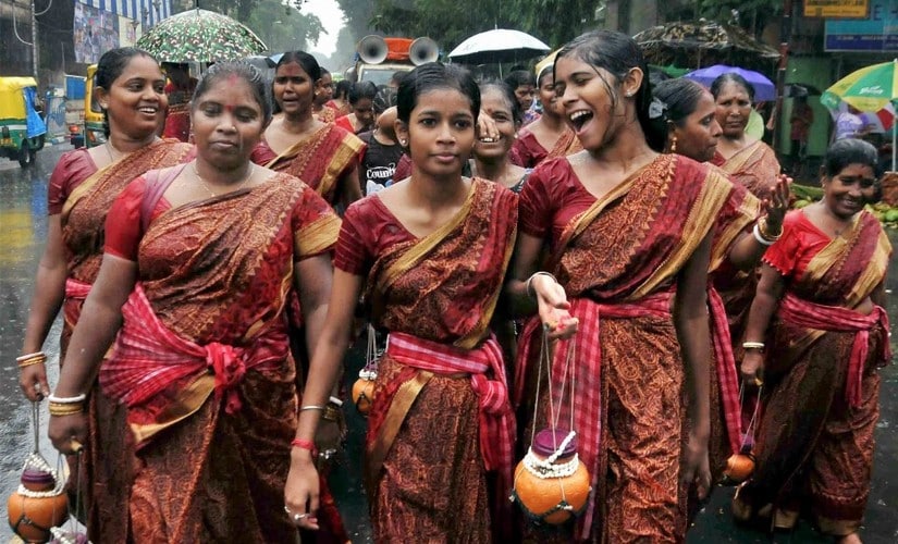 File image of Women Kanwariyas. PTI
