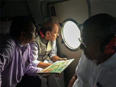 Kerala rains: Rajnath Singh announces Rs 100 cr of immediate Central relief, says flood situation in state 'very serious' Kerala rains: Rajnath Singh announces Rs 100 cr of immediate Central relief, says flood situation in state 'very serious'