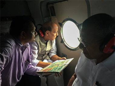 Kerala finance minister Thomas Issac says 100 cr central aid inadequate for flood-hit state; KJ Alphons terms remark 'political'