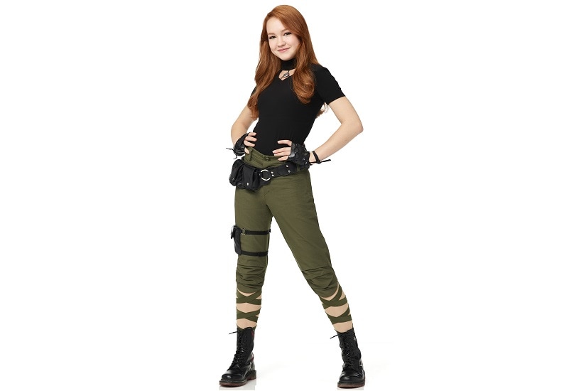 Sadie Stanley first look in Kim Possible. Image via Twitter