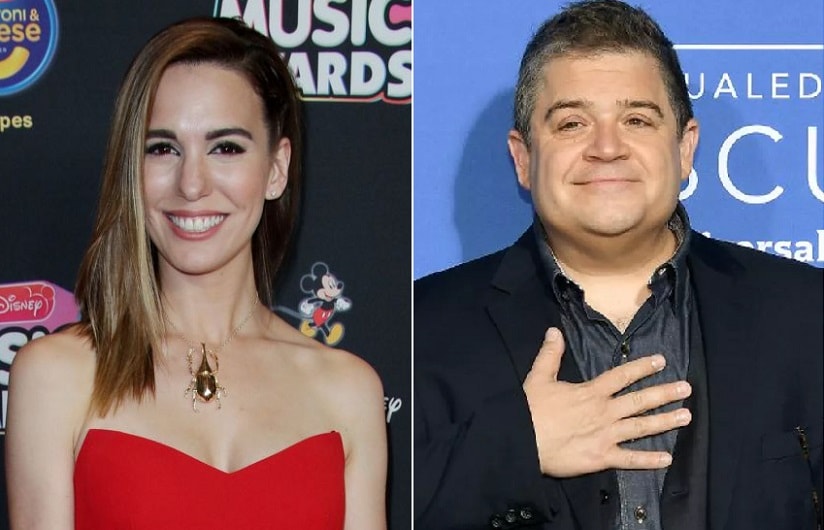 Christy Carlson Romano (L) and Patton Oswalt. Images via Twitter
