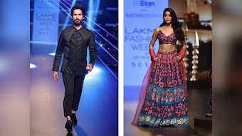 Lakmé Fashion Week 2018 Days 3 and 4: Shahid Kapoor, Janhvi's showstopping acts on the ramp