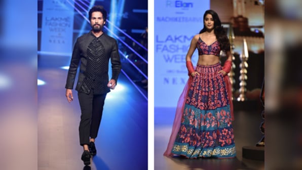 Lakmé Fashion Week 2018 Days 3 and 4: Shahid Kapoor, Janhvi's showstopping acts on the ramp