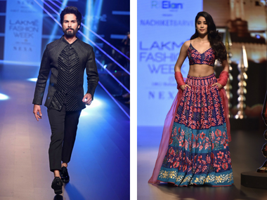 Lakmé Fashion Week 2018 Days 3 and 4: Shahid Kapoor, Janhvi's showstopping acts on the ramp Lakmé Fashion Week 2018 Days 3 and 4: Shahid Kapoor, Janhvi's showstopping acts on the ramp