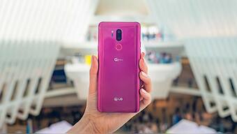 LG V40 ThinQ leaked images show a triple-camera setup, notched screen, thin bezels