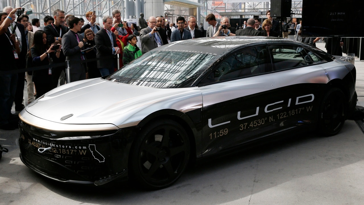 The Lucid Air. Reuters