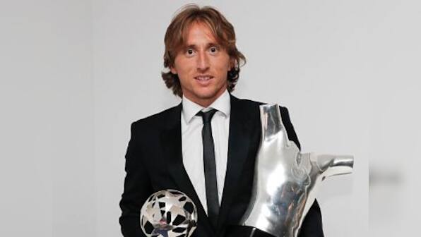 Luka Modric pips former teammate Cristiano Ronaldo and Mohamed Salah to win UEFA Player of the Year award