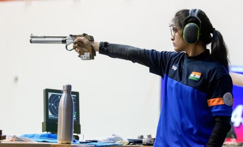 Manu Bhaker failed to qualify in the mixed-rteam event earlier in Asian Games 2018. AFP