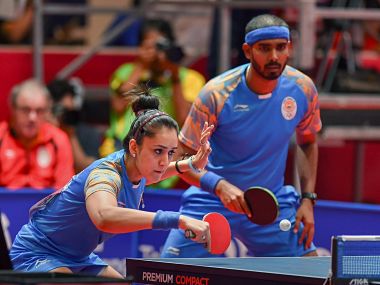Asian Games 2018: Indian paddlers Sharath Kamal-Manika Batra win bronze in mixed doubles event Asian Games 2018: Indian paddlers Sharath Kamal-Manika Batra win bronze in mixed doubles event