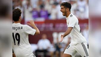 Marco Asensio scores twice to take Real Madrid to 3-1 victory over short-staffed Juventus in International Champions Cup