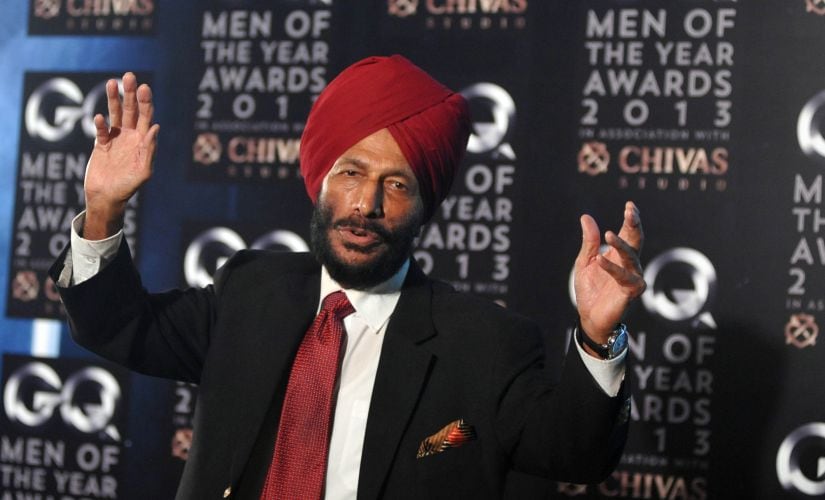 Milkha Singh finished fourth in the men's 400m final at the 1960 Rome Olympics. AFP